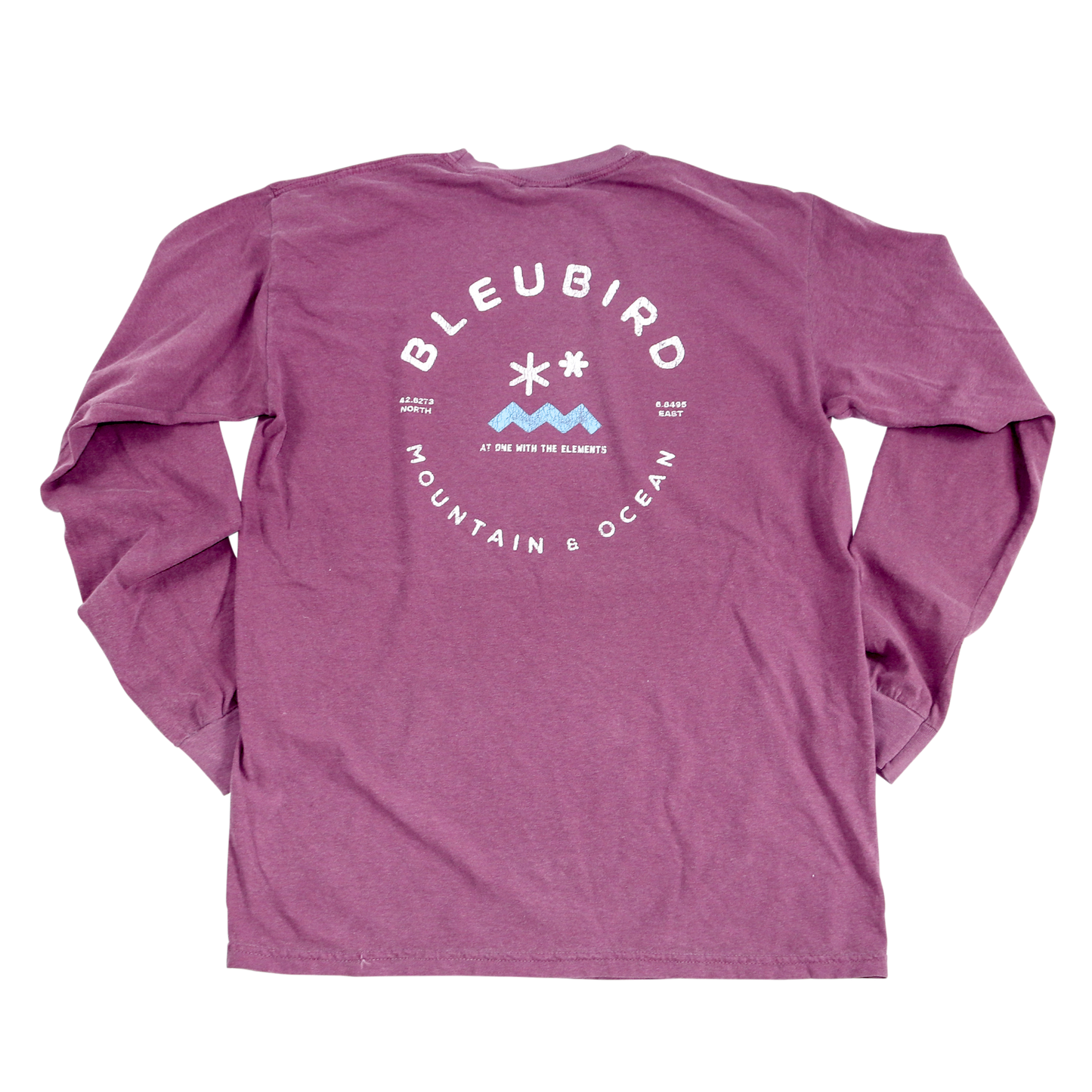 Bleubird Berry Long Sleeve Tee