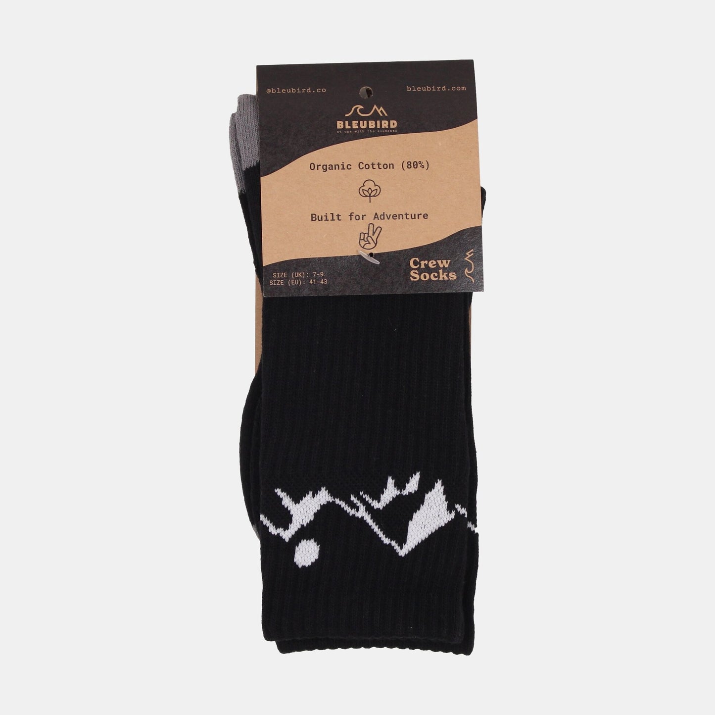 Bleubird Crew Socks - Alpine