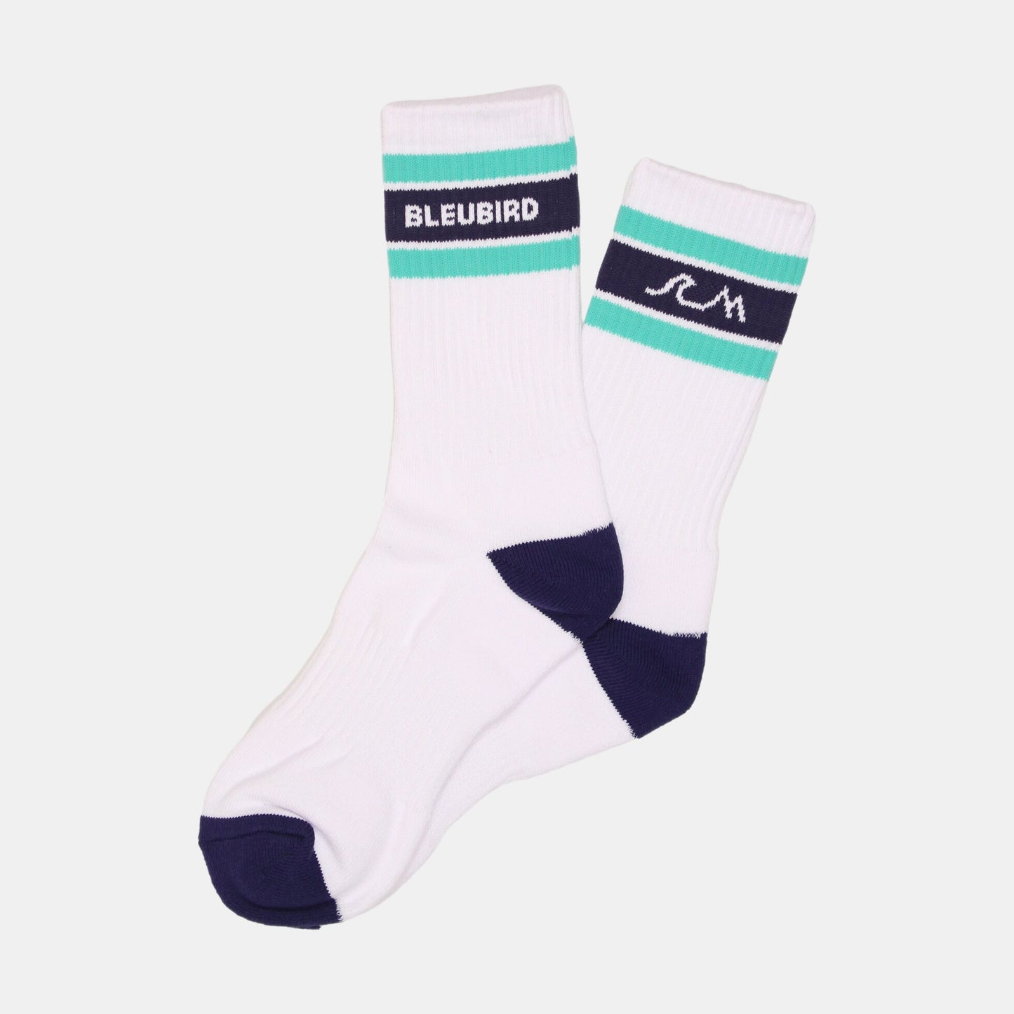 Bleubird Crew Socks - Og - Teal