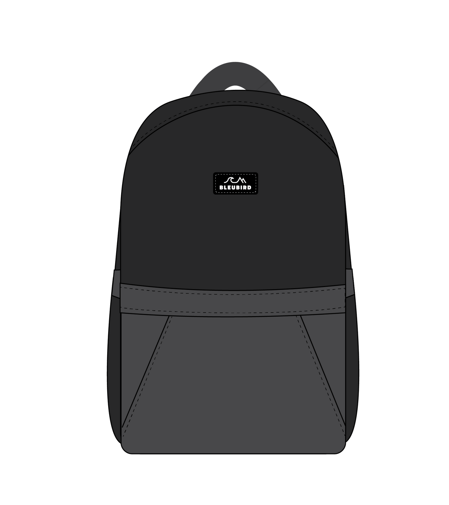 Bleubird The Core Backpack Black