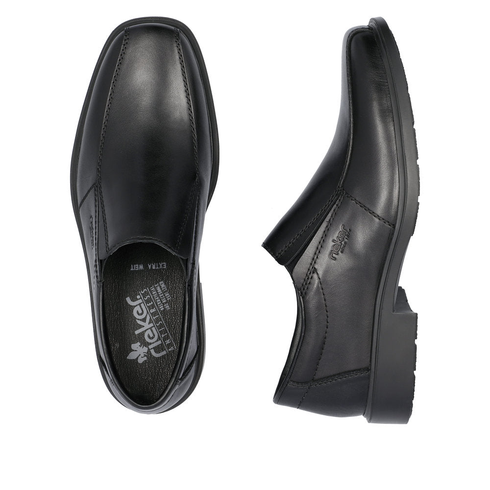 Rieker B0051-00 Black Dress Shoes