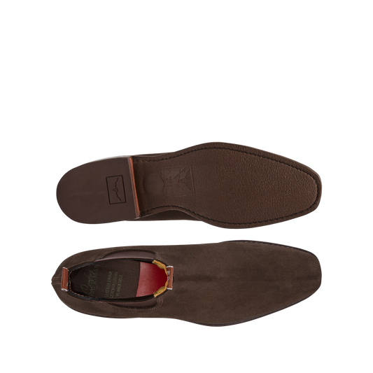 RM Williams Comfort Craftsman Chocolate Suede Boots