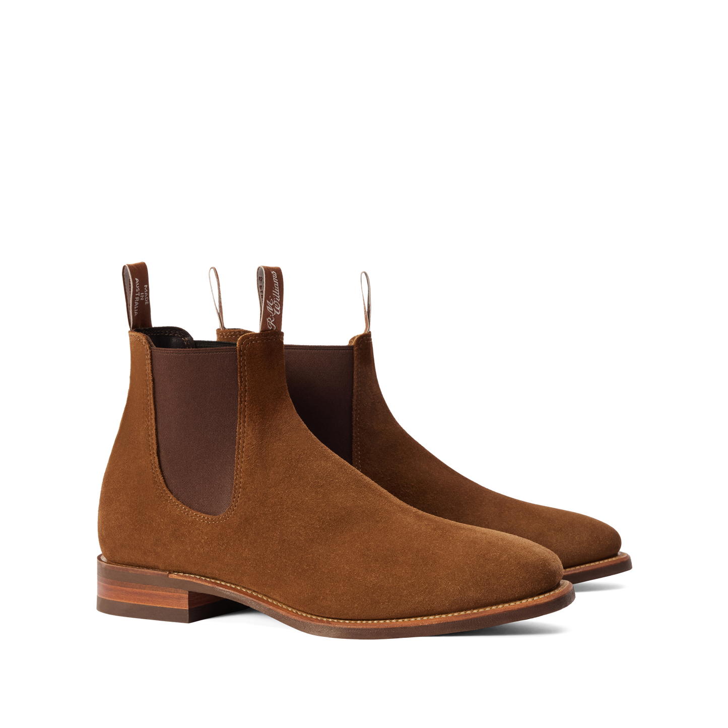 RM Williams Comfort Craftsman Cedar Suede Boots