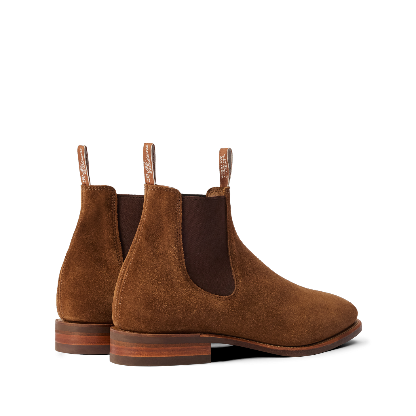 RM Williams Comfort Craftsman Cedar Suede Boots