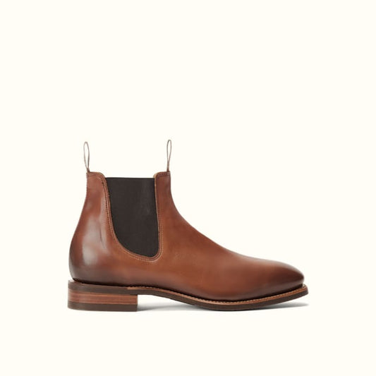 RM Williams Comfort Craftsman Burnished Dark Tan Boots