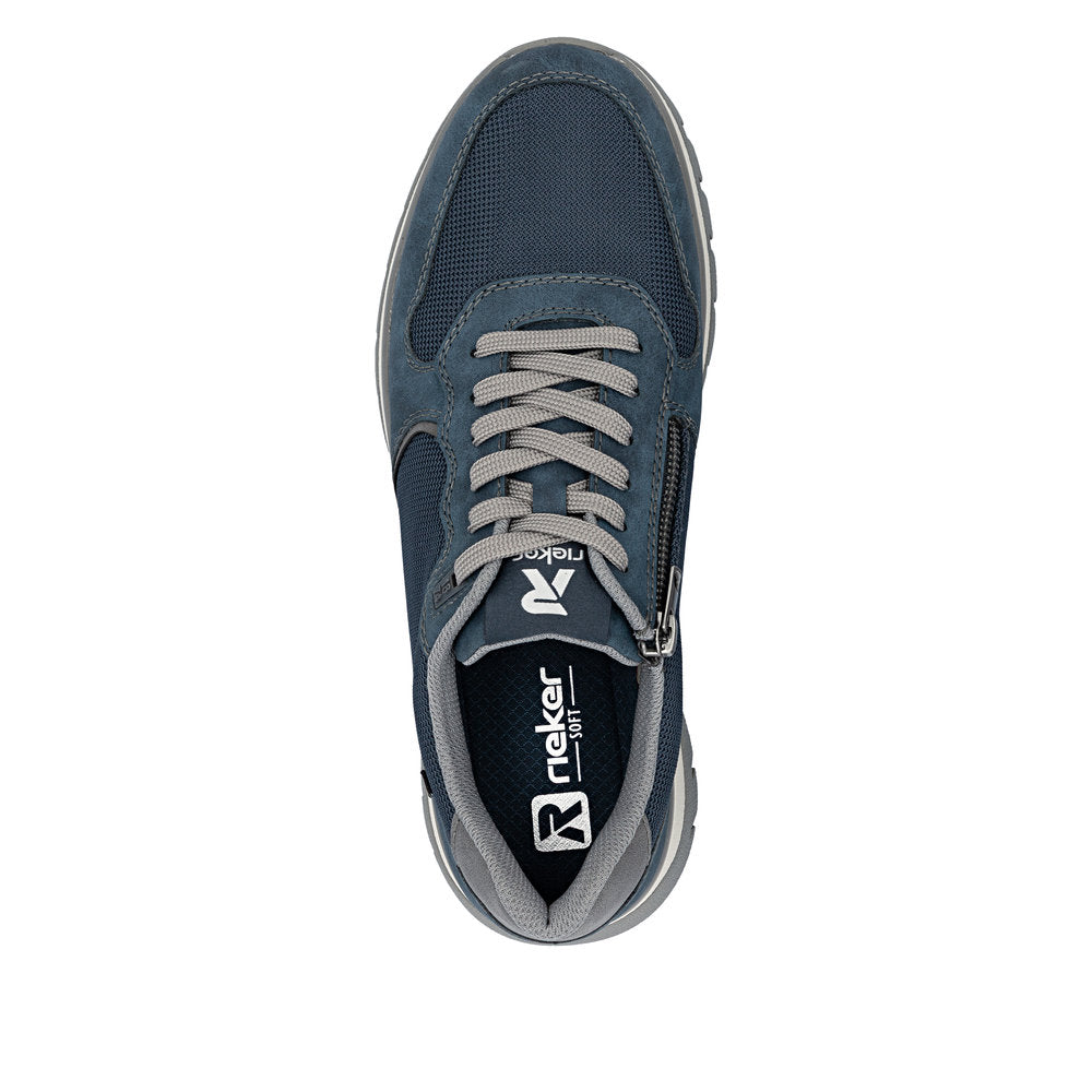 Rieker B9302-14 Denim Blue Trainers