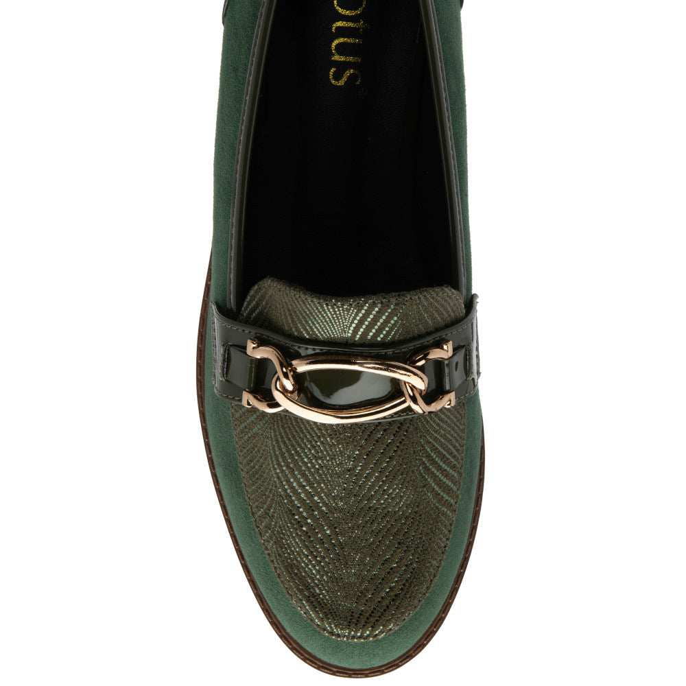 Lotus Barcelona Green Casual Shoes