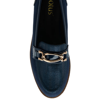 Lotus Barcelona Navy Casual Shoes