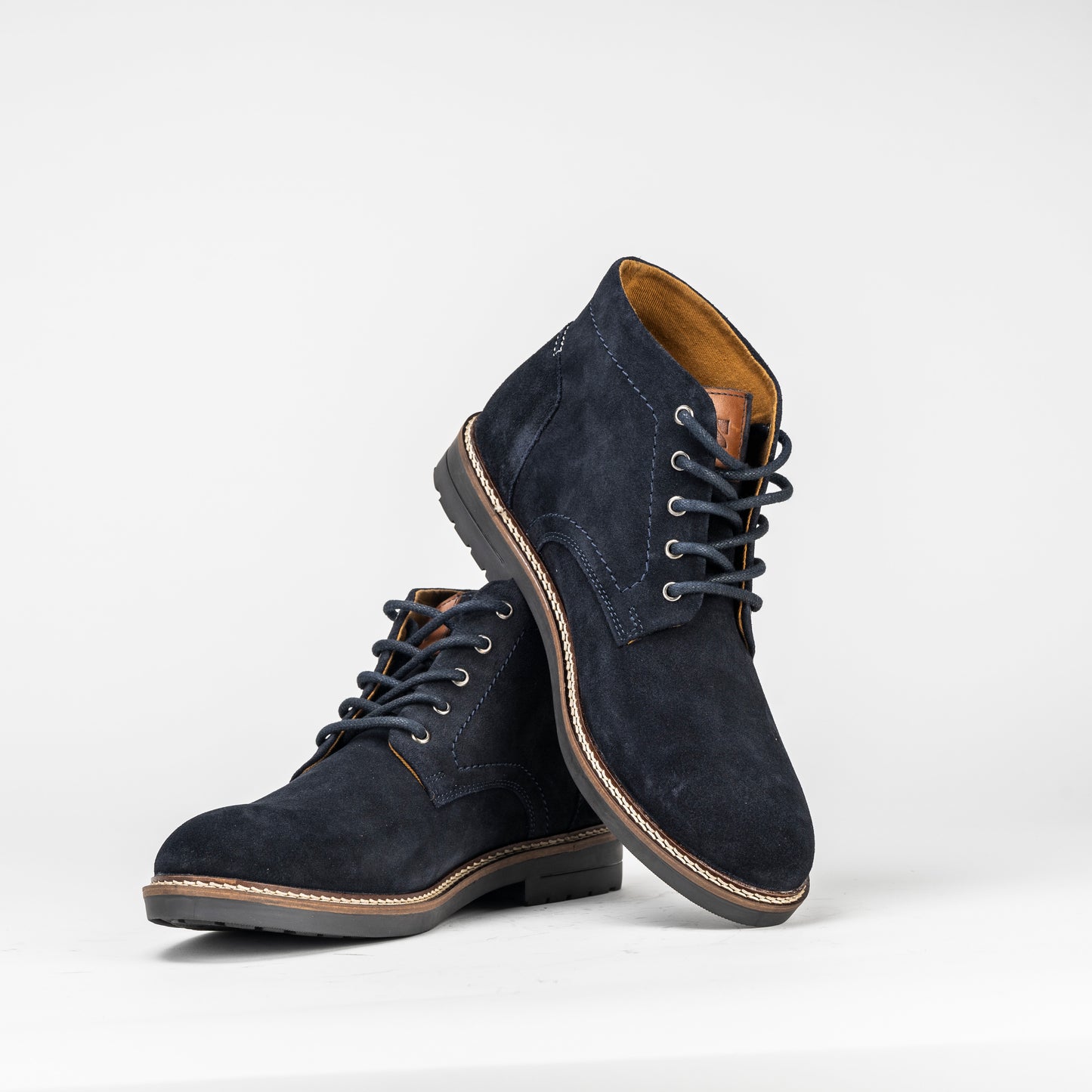 Sloane Brooks Desert Boot Navy Boots