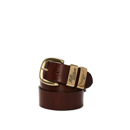 RM Williams Drover Mid Brown Belt