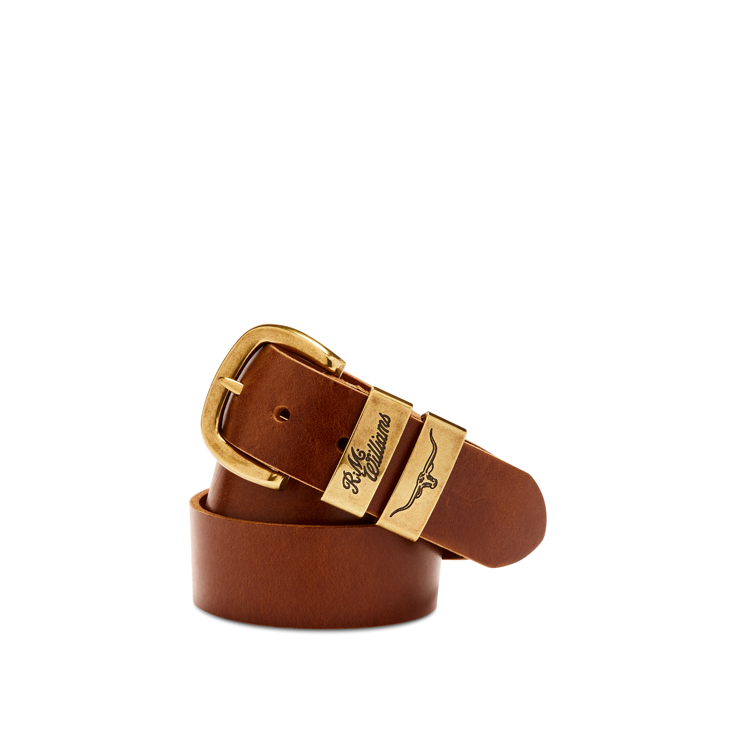 RM Williams Drover Caramel Belt