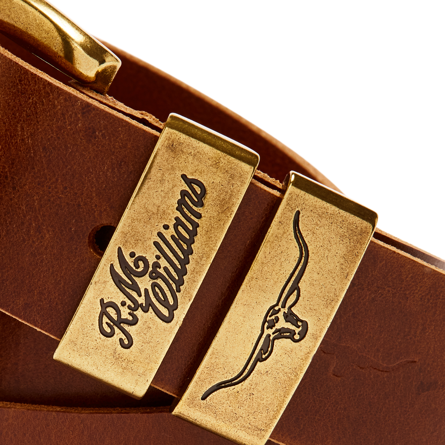RM Williams Drover Caramel Belt