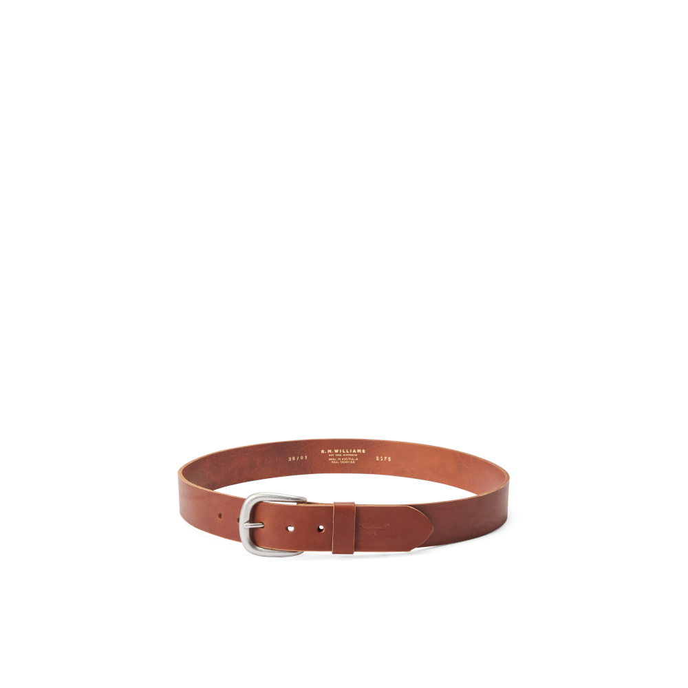 RM Williams Traditional Dark Tan Belt