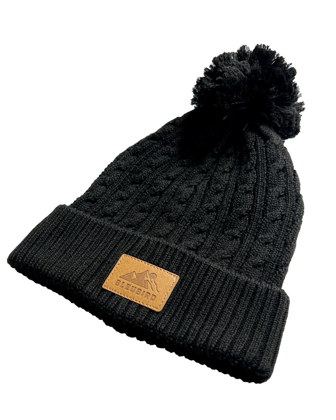 Bleubird Bobble Beanie (Rpet) - Black