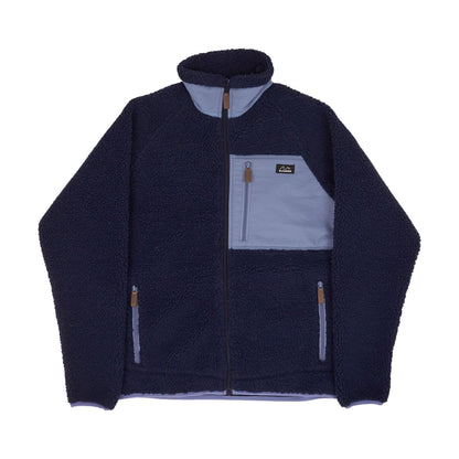 Bleubird Sherpa Fleece - Navy