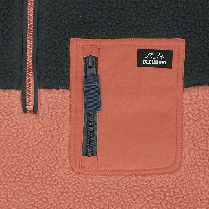 Bleubird Polar Fleece - Coral