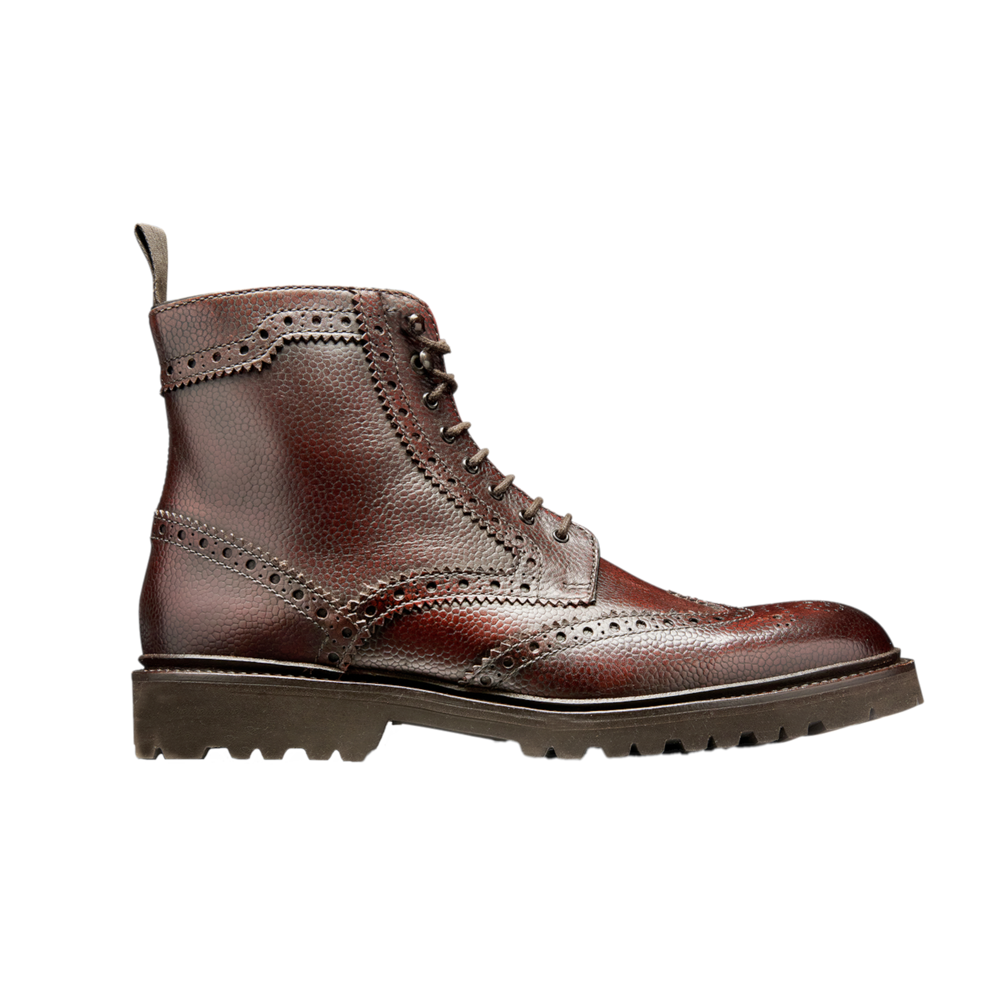 Barker Bodmin Burgundy Grain Boots Wallace Barker Bodmin Burgundy Grain Boots Wallace