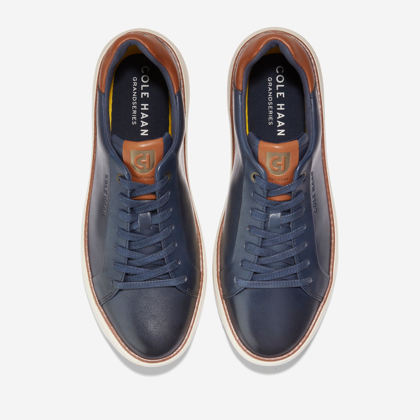 Cole Haan GrandPro Topspin Navy Blazer Leather / Ivory Sneakers