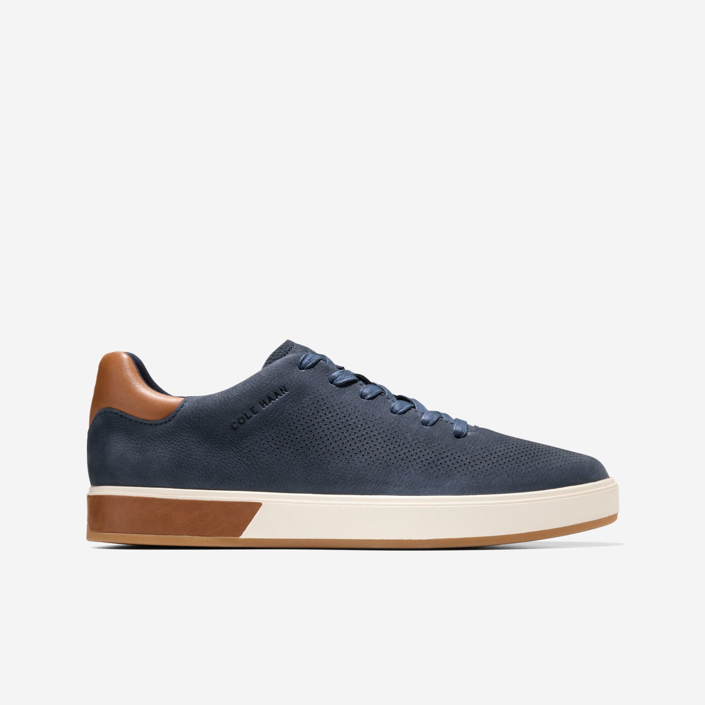 Cole Haan GrandPro Angleace Navy Blazer / British Tan Sneakers