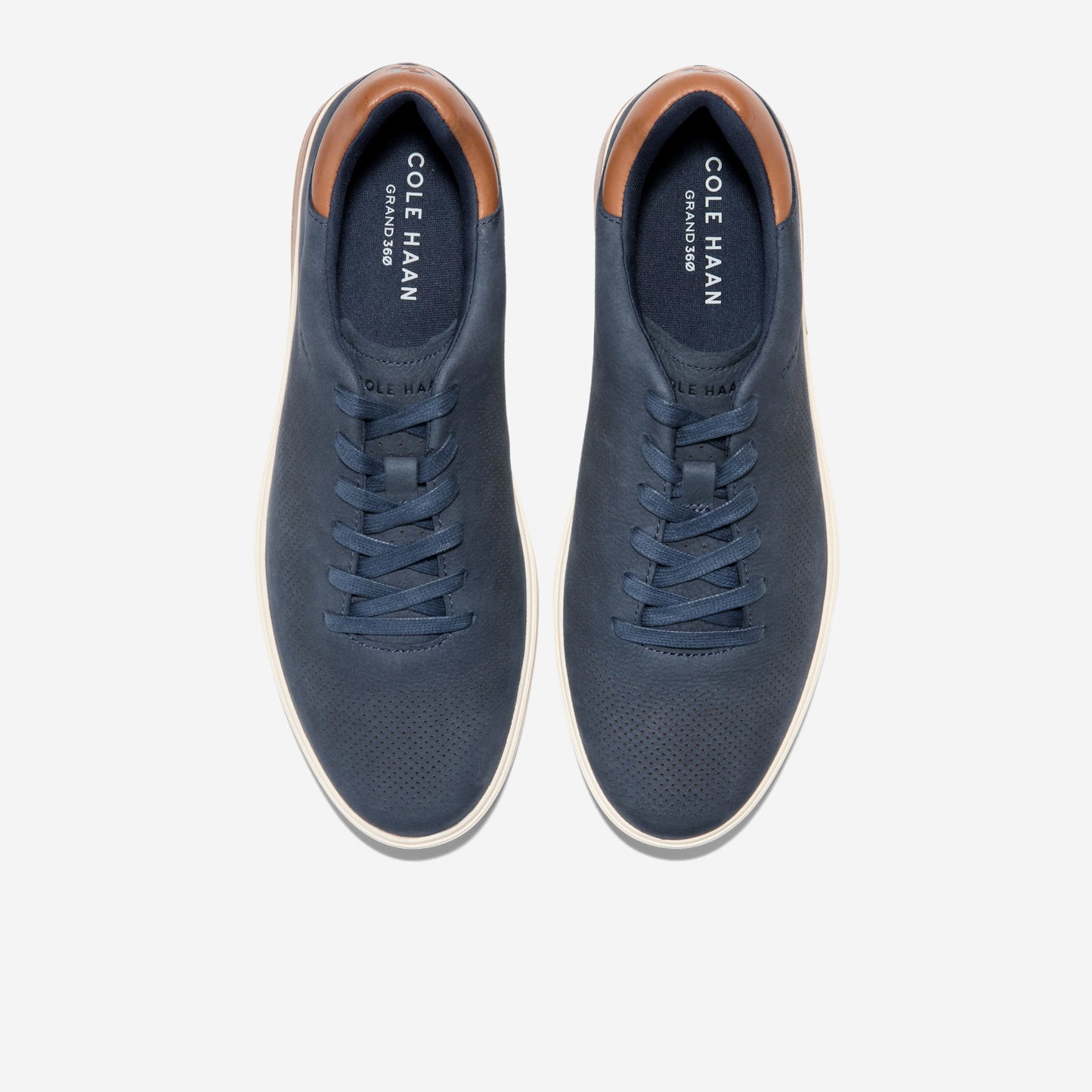 Cole Haan GrandPro Angleace Navy Blazer / British Tan Sneakers