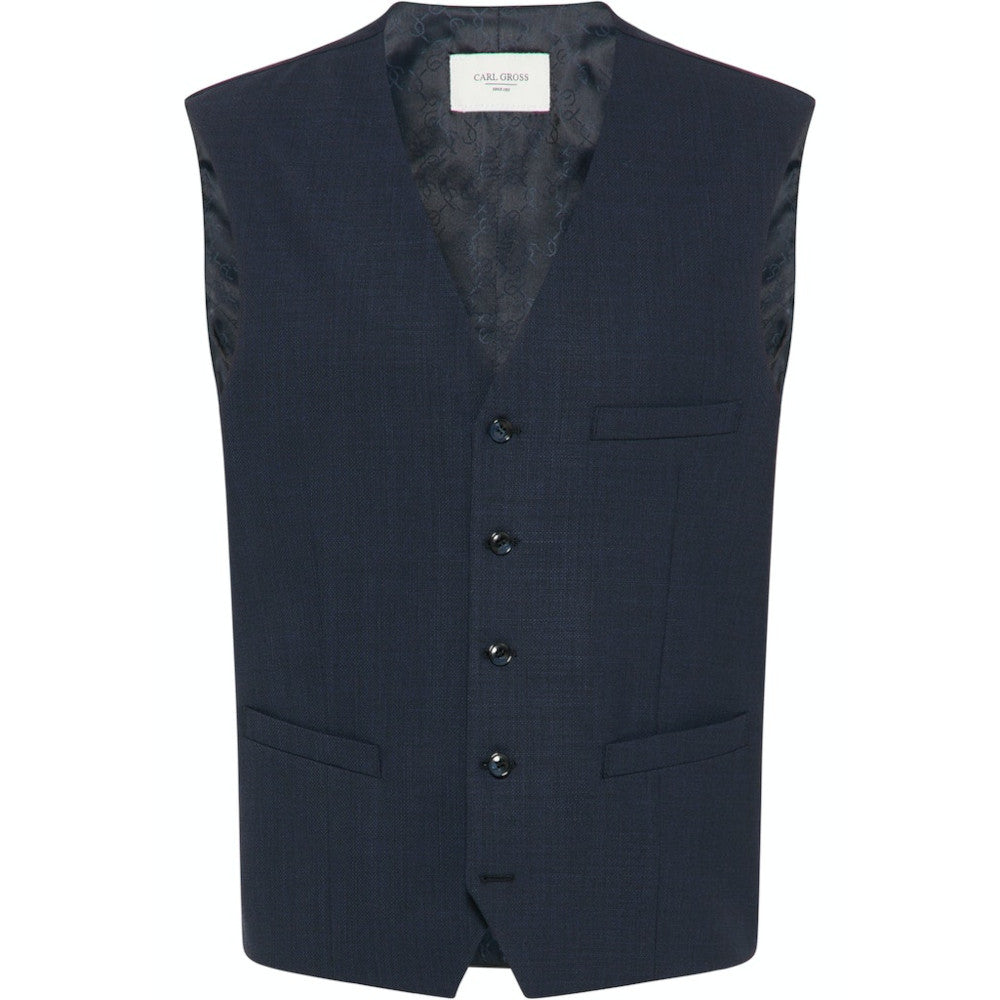 Carl Gross 00.071S0 63 Navy Mix & Match Suit Waistcoat