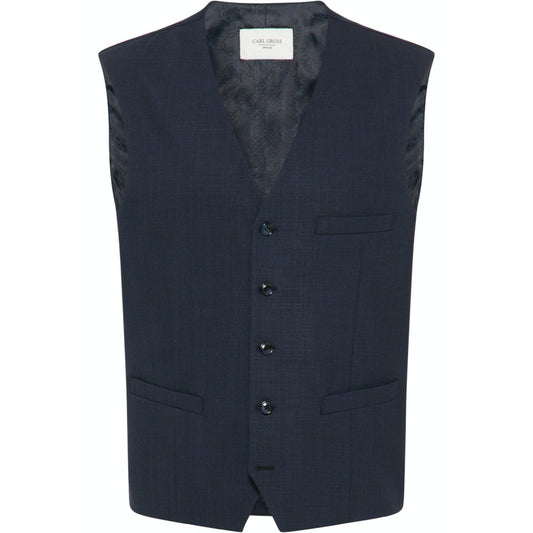 Carl Gross 00.071S0 63 Navy Mix & Match Suit Waistcoat