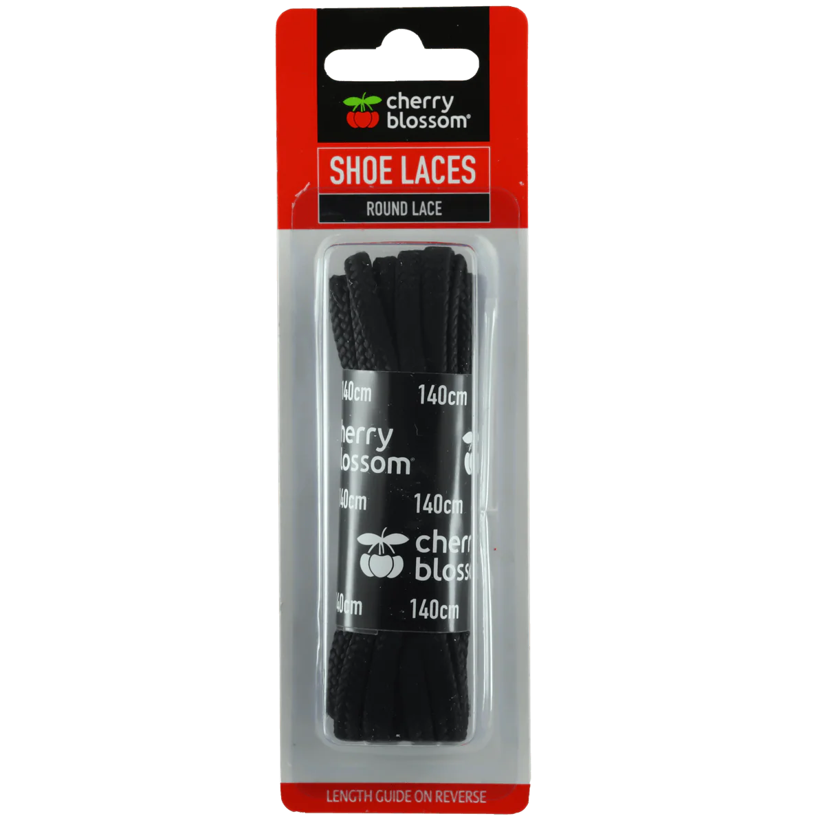 Black Round Laces 140cm
