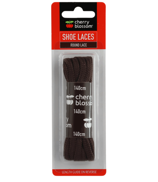 Brown Round Laces 140cm