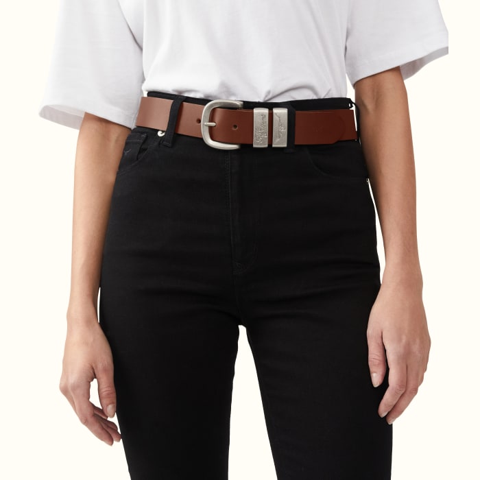 RM Williams Drover Dark Tan Belt