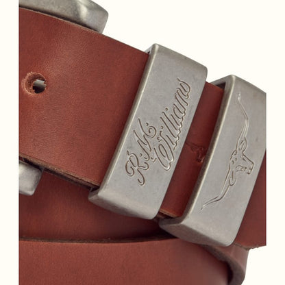 RM Williams Drover Dark Tan Belt