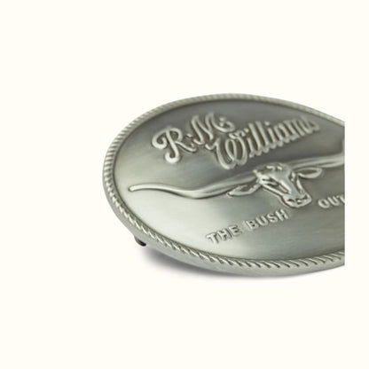 RM Williams Logo Buckle