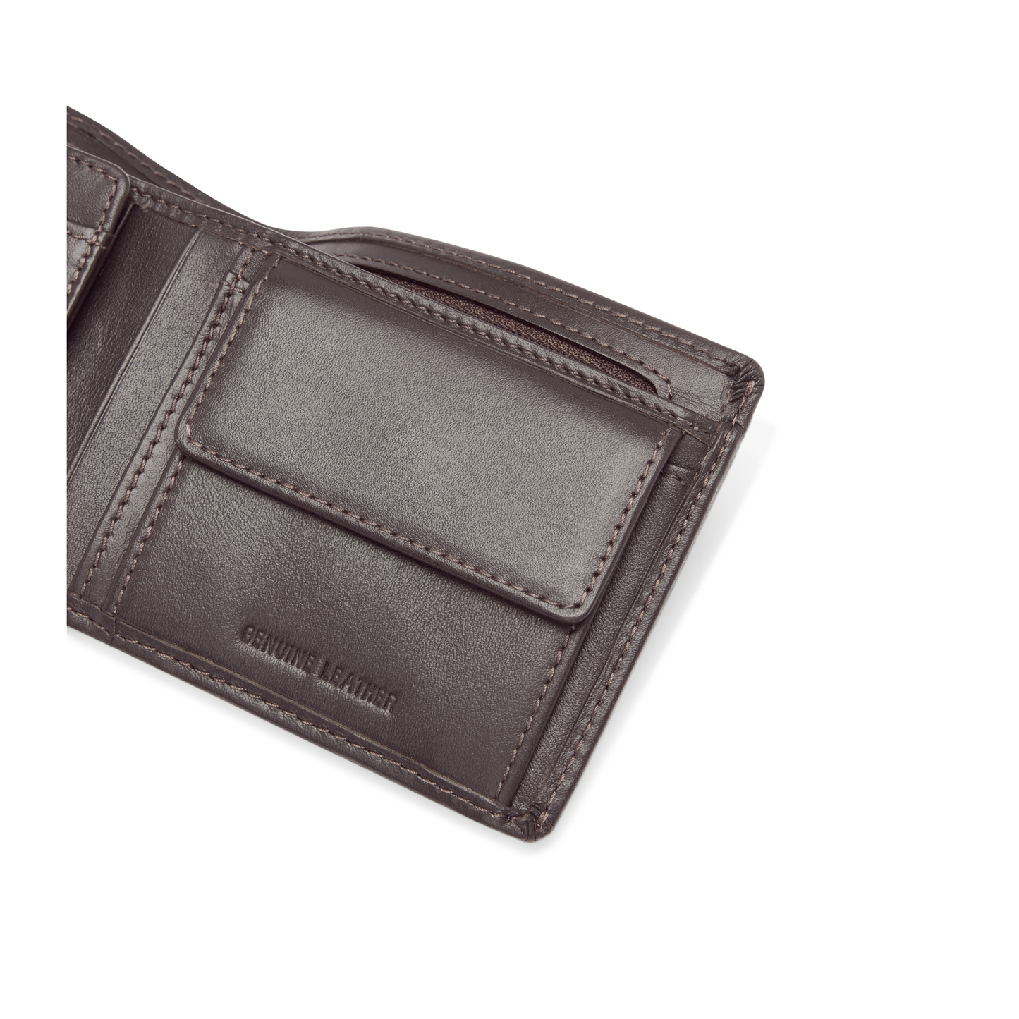 RM Williams Brown Wallet With Coin Pocket
