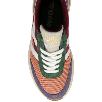 Gola CLB516UK Raven Terracotta/Cerise/Plum Trainers