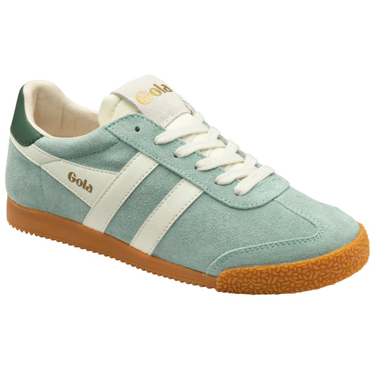 Gola Elan Green Mist/Off White/Evergreen Trainers