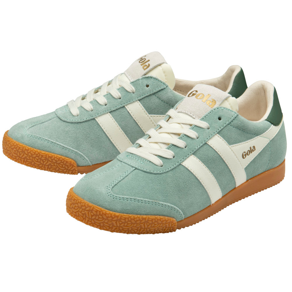 Gola Elan Green Mist/Off White/Evergreen Trainers