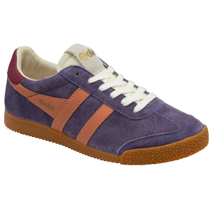 Gola CLB538VU Elan Plum/Terracotta/Cerise Trainers