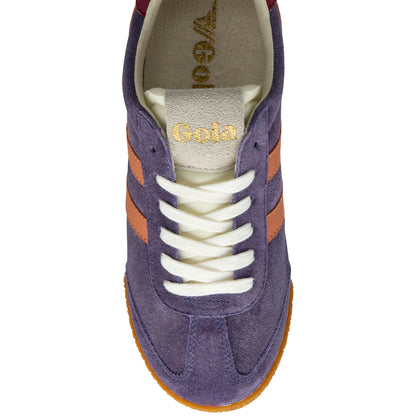 Gola CLB538VU Elan Plum/Terracotta/Cerise Trainers