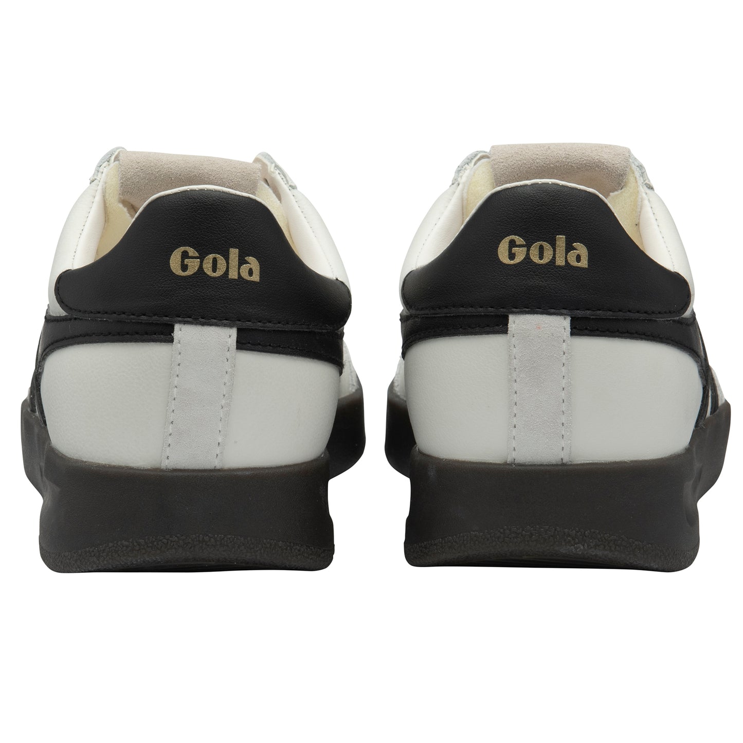 Gola Cyclone Leather White/Black/Dark Gum Trainers