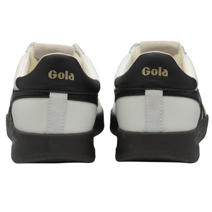 Gola Cyclone Leather White/Black/Dark Gum Trainers