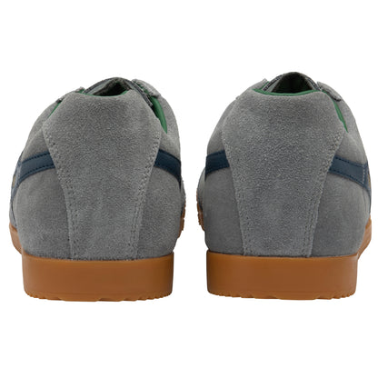 Gola CMA192GI Harrier Suede Ash/Navy/Evergreen Trainers