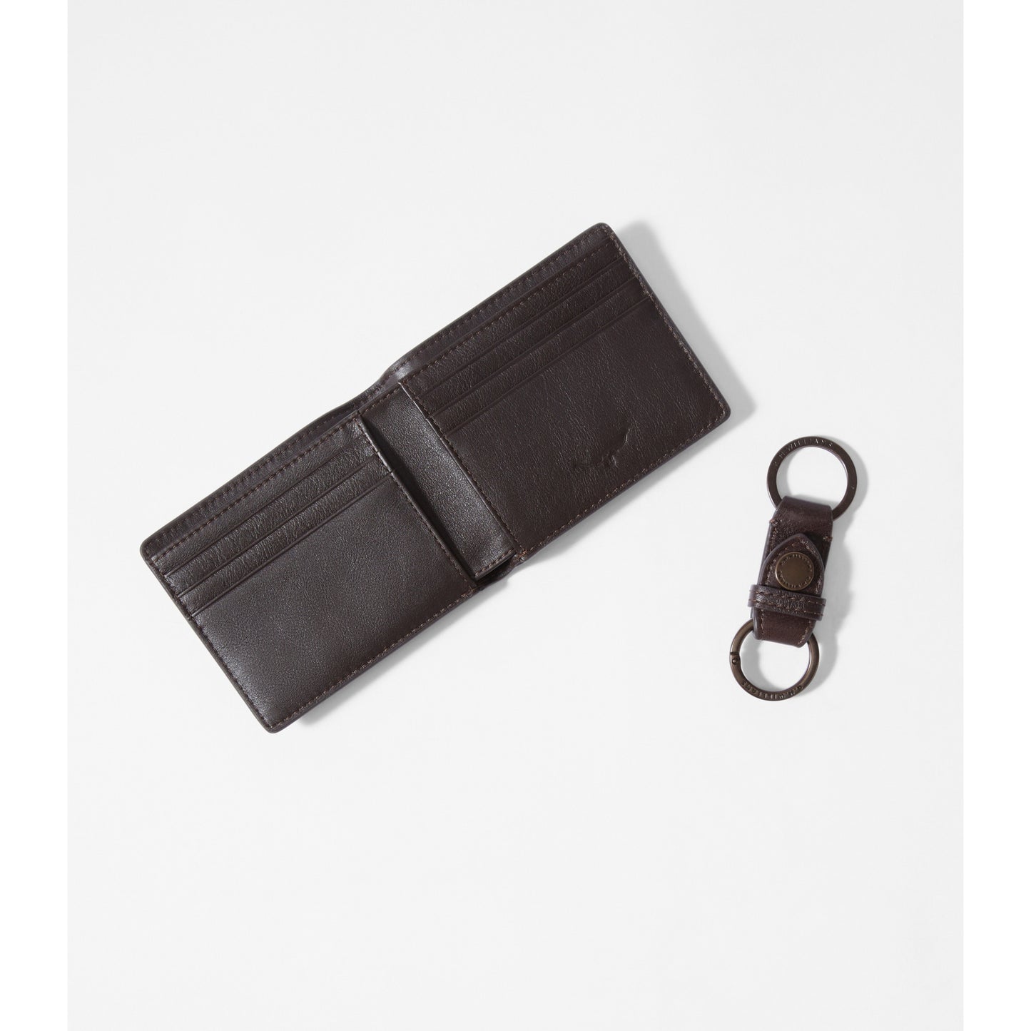 RM Williams Chestnut Wallet and Keyring Gift Set