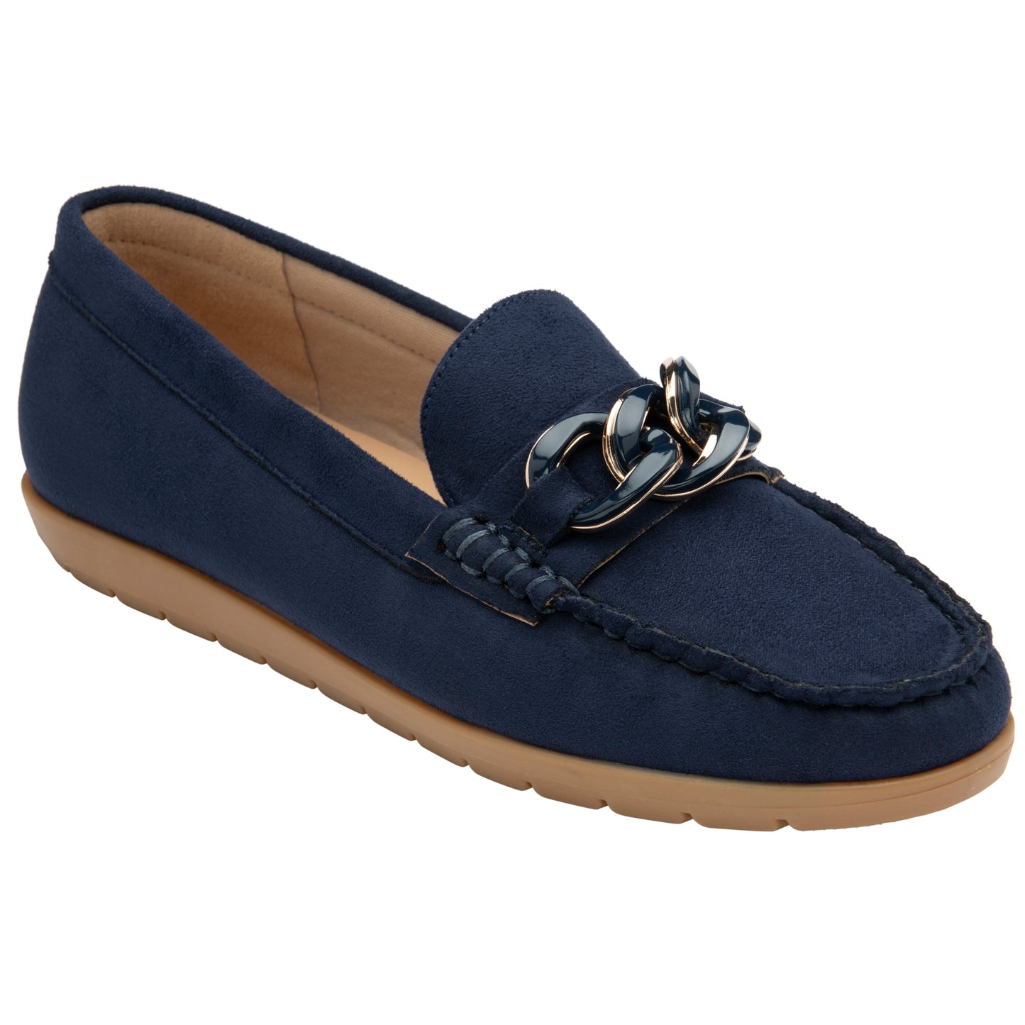 Lotus Coma Navy Loafers