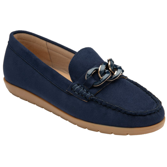 Lotus Coma Navy Loafers