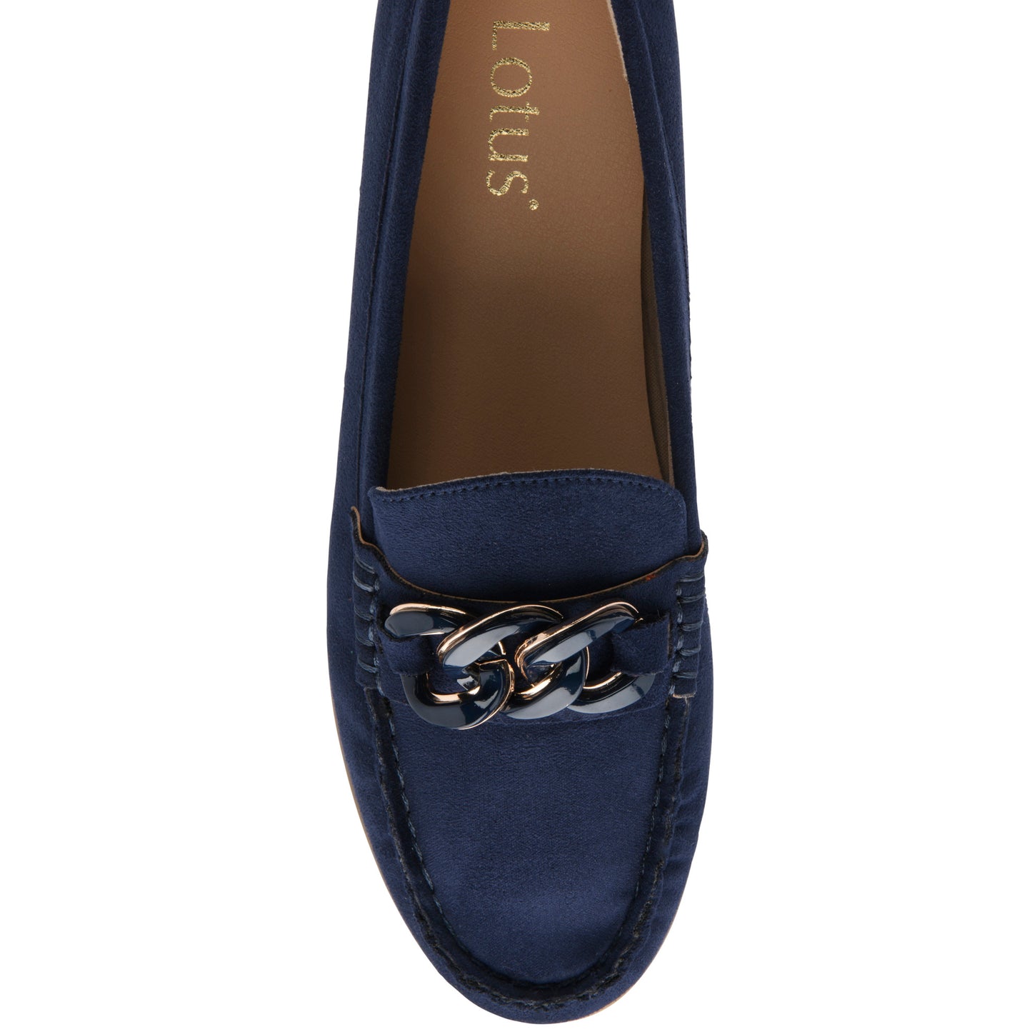 Lotus Coma Navy Loafers