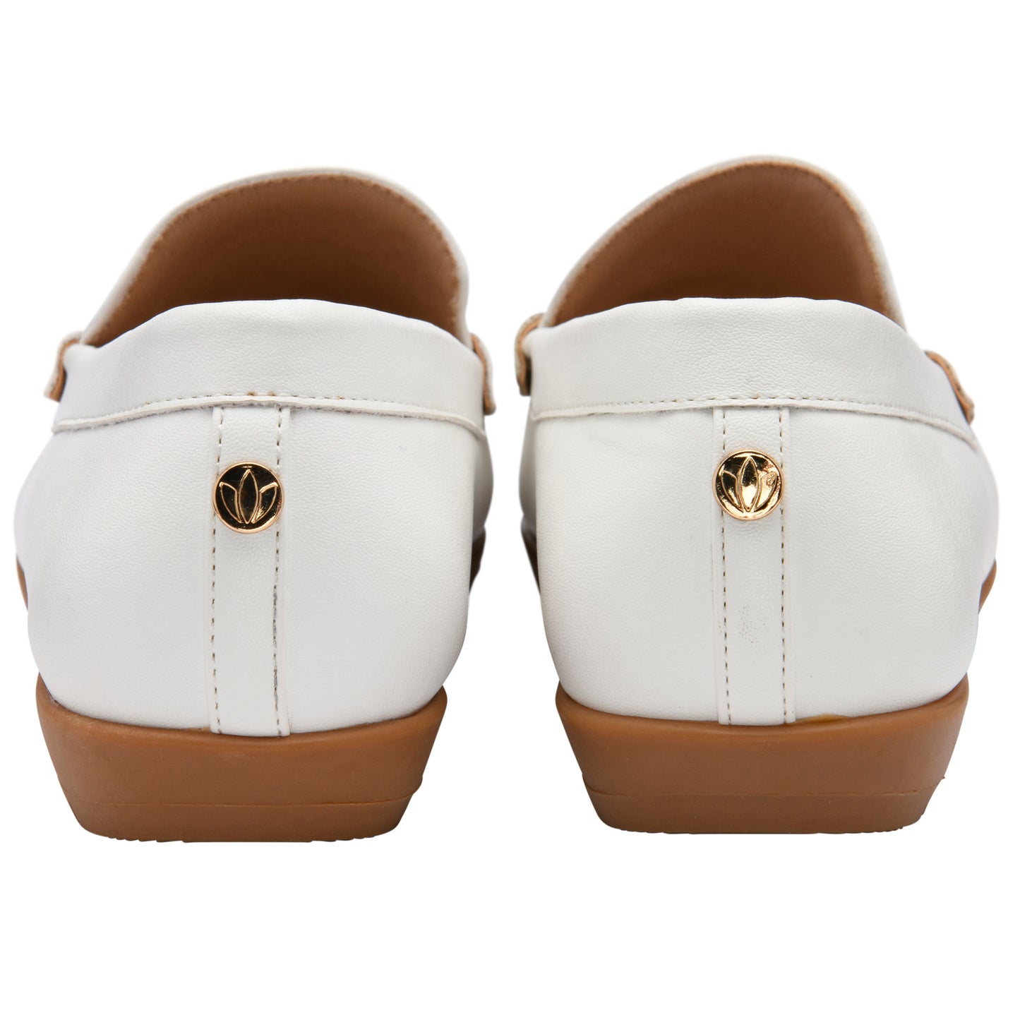 Lotus Coma White Loafers