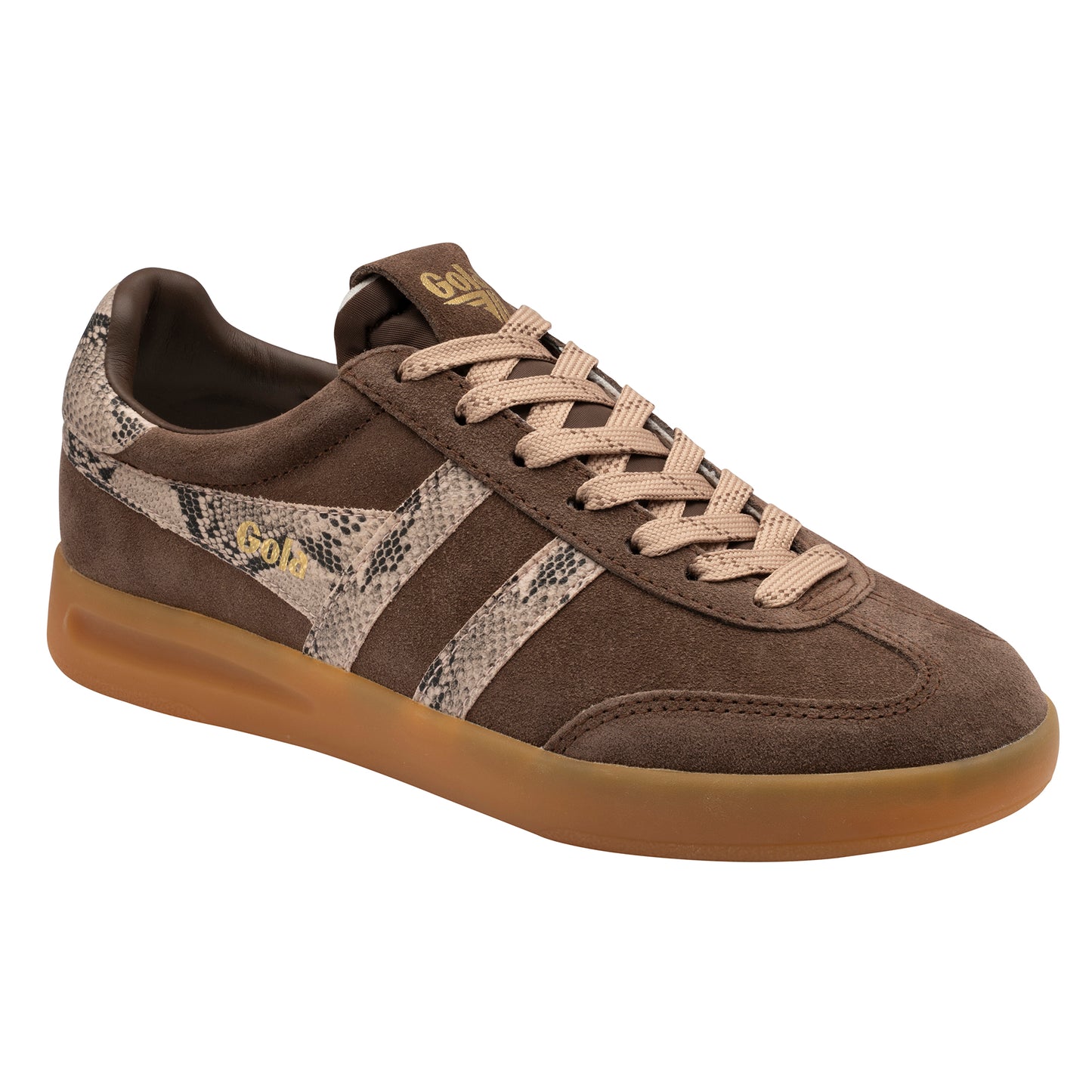 Gola Cyclone Snake Root/Cameo/Gum Trainers