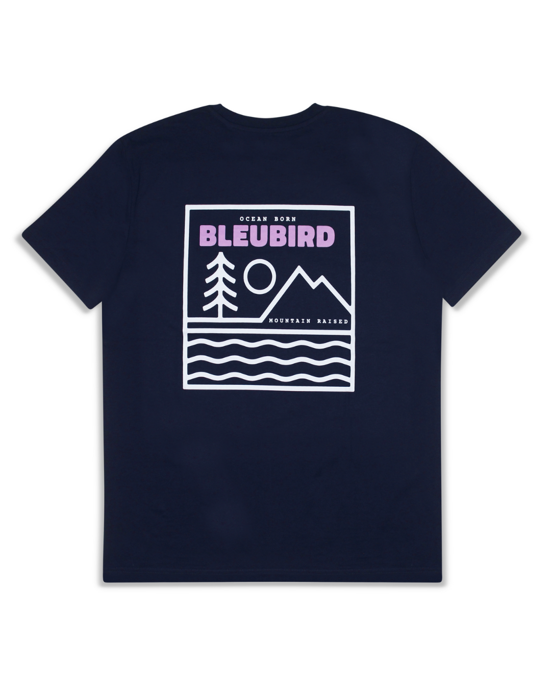 Bleubird Campout Tee - Navy