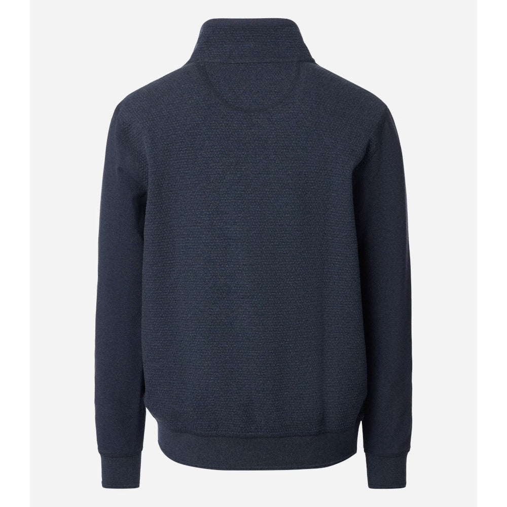 Casa Moda 454476500 135 Blue Half Zip Sweater