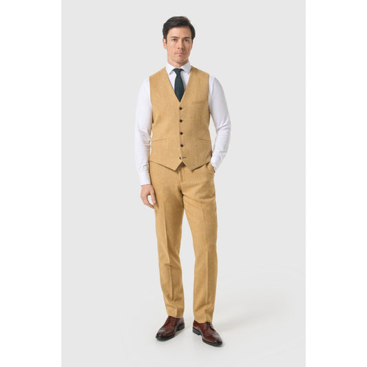 Cavani Thomas Amber Waistcoat