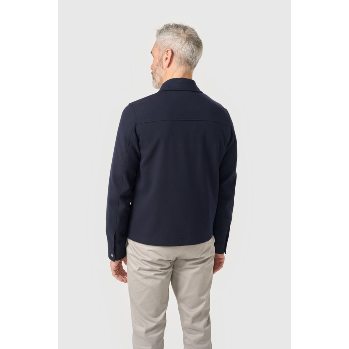 Cavani Carlo Navy Short Jacket